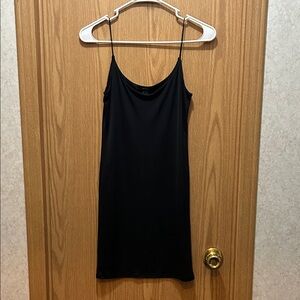 Forever 21 Black Mini Slip Dress